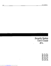 Radionics Security System 8112 User Manual