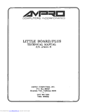 Ampro Little Board Technical Manual
