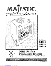 Majestic Fireplaces SHR42 Homeowner's Installation & Operating Manual