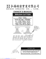 Hiace TB-52L Owner's Manual