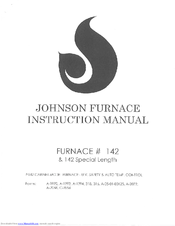 Johnson Furnace 142 Instruction Manual