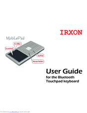 Irxon kb860 MobilePad User Manual