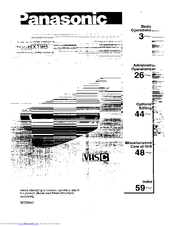 Panasonic NV-RX19B Operating Instructions Manual