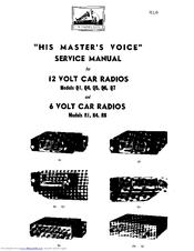 His Master's Voice R6 Service Manual