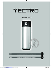 Tectro TAW 200 Operation And Installation Manual