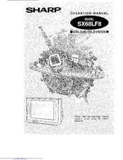 Sharp SX68LF8 Operation Manual