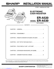 Sharp ER-A530 Manuals | ManualsLib