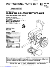 Graco 220-409 B Series Instructions And Parts List
