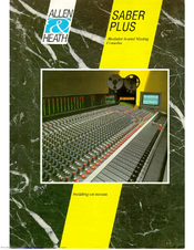 ALLEN & HEATH Saber Plus Operator's Manual
