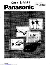 Panasonic NV-G303B Operating Instructions Manual