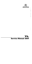 Acura TL 2004 Service Manual