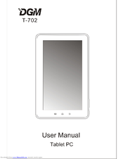 DGM T-702 User Manual