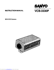 Sanyo VCB-333OP Instruction Manual