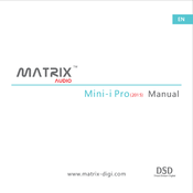 Matrix Audio Mini-Pro User Manual