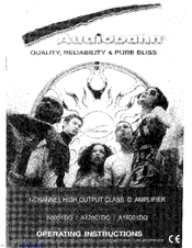 AudioBahn A8001DQ Operating Instructions Manual
