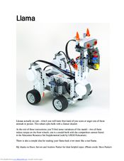 LEGO Mindstorms Llama Manual