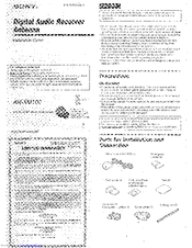 Sony AN-XM100 Installation Manual