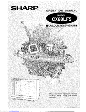 Sharp CX68LF5 Operation Manual