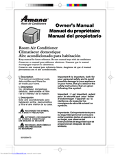 Amana ACB065F Owner's Manual