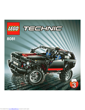 LEGO Technic 8081 Building Instructions