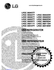 LG LRSC 26910TT User Manual