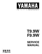 Yamaha T9.9W Service Manual