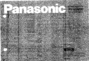 Panasonic NV-MS90B Operating Instructions Manual