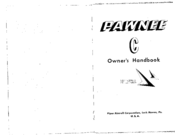 Piper Pawnee C Owner's Handbook Manual