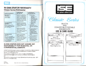 ISE Classic Supreme Use & Care Manual