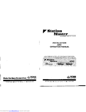 Rose electronics Station Master Installation And Operation Manual