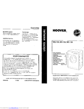 Hoover WS 135 User Manual