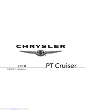 Chrysler 2010 PT Cruiser Owner's Manual