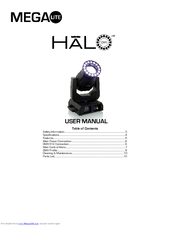 Mega Lite Halo 5R User Manual