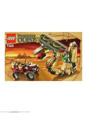 LEGO Pharaon Quest 7325 Building Instructions