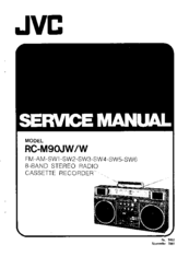 Jvc RC-M90JW Service Manual
