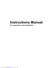 Squirrel SD24-A3 Instruction Manual