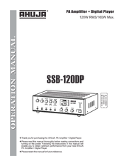 Rotel rx-504 Owner's Manual