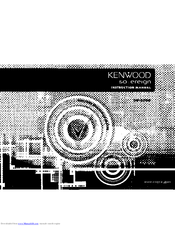 Kenwood Sovereing DV-5700 Instruction Manual