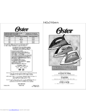 Oster GDSTCM2001P Instruction Manual