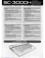 Sega sc-3000h User Manual