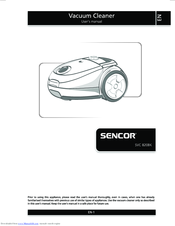 Sencor SVC 820BK User Manual