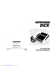 TIE Ultracom DCX Feature Handbook