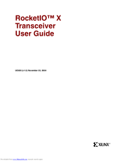 Xilinx RocketIO User Manual