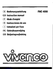 Vivanco FMC 4000 Instruction Manual