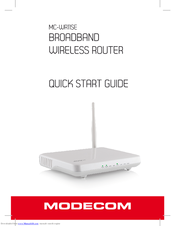 Modecom wc-wr11se Quick Start Manual