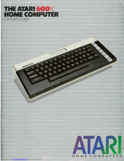 Atari 600XL Owner's Manual