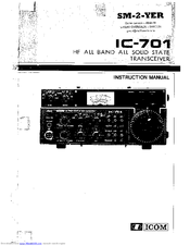 I Ic 701 Manuals Manualslib