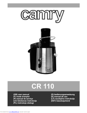 Camry CR 110 User Manual