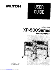 MUTOH XP-511 User Manual