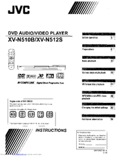 JVC XV-N512N Instruction Manual